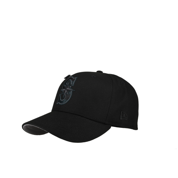 Seattle Mariners 25th Anniversary Blackout 59Fifty Fitted Hat