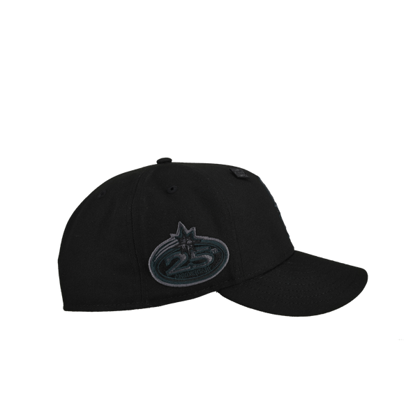 Seattle Mariners 25th Anniversary Blackout 59Fifty Fitted Hat