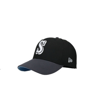 Seattle Mariners 30th Anniversary Black/Silver Metallic 59Fifty Fitted Hat - view 5