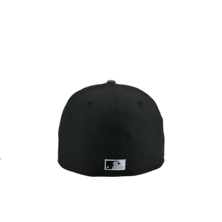 Seattle Mariners 30th Anniversary Black/Silver Metallic 59Fifty Fitted Hat - view 6