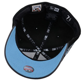 Seattle Mariners 30th Anniversary Black/Silver Metallic 59Fifty Fitted Hat - view 3