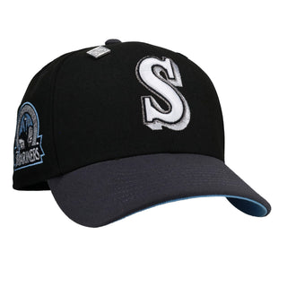 Seattle Mariners 30th Anniversary Black/Silver Metallic 59Fifty Fitted Hat