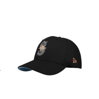 Seattle Mariners 30th Anniversary Metallic Blackout 59Fifty Fitted Hat