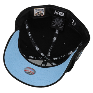 Seattle Mariners 30th Anniversary Metallic Blackout 59Fifty Fitted Hat