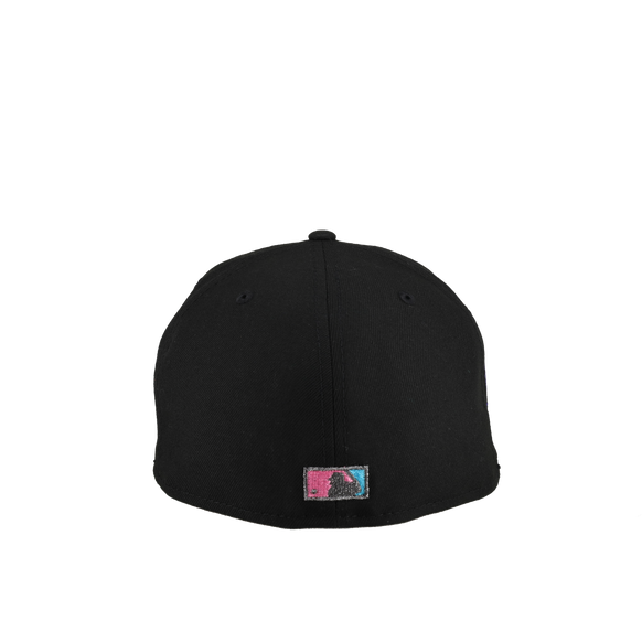 Seattle Mariners 30th Anniversary Black Tri Color Metallic Logo 59Fifty Fitted Hat