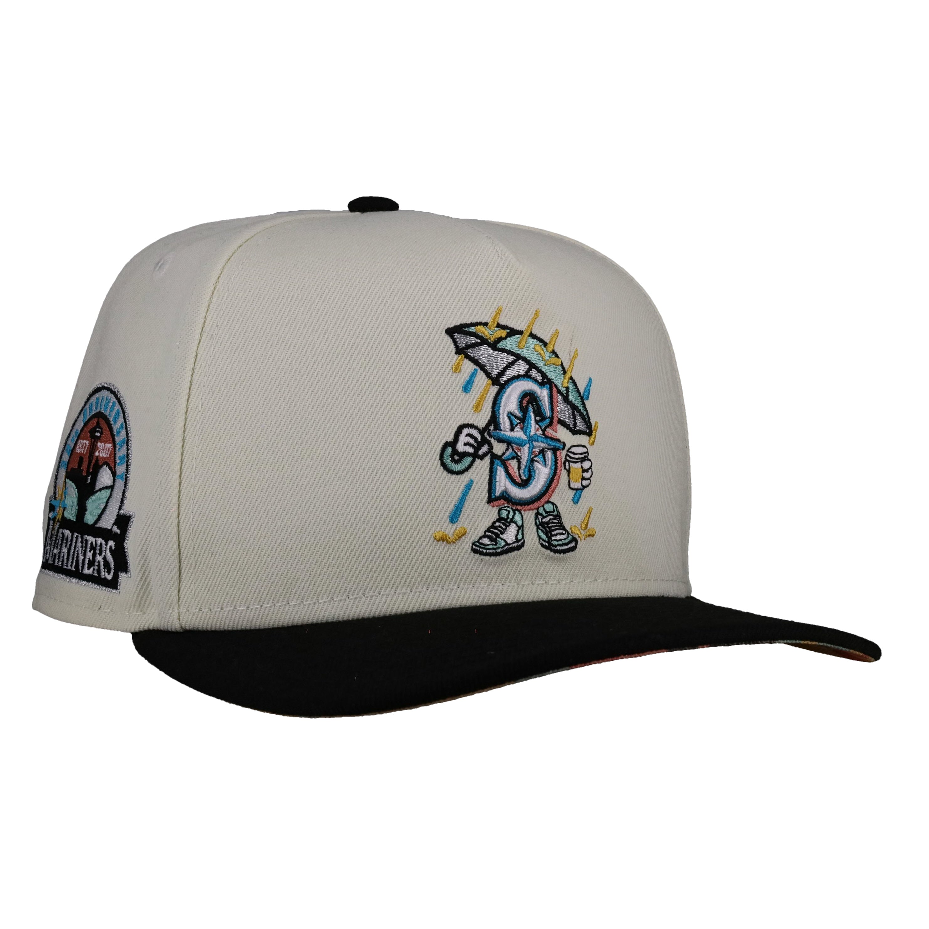 Seattle Mariners Cartoon 2 9Fifty A Frame Snapback Hat