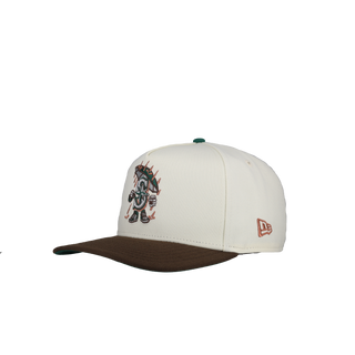 Seattle Mariners 40th Anniversary Coffee Cartoon 9Fifty A Frame Snapback Hat