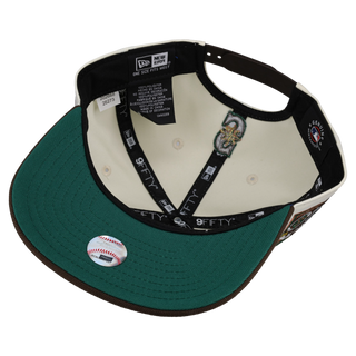 Seattle Mariners 40th Anniversary Coffee Cartoon 9Fifty A Frame Snapback Hat