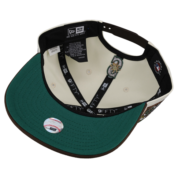 Seattle Mariners 40th Anniversary Coffee Cartoon 9Fifty A Frame Snapback Hat