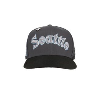 Seattle Mariners Grey 40th Anniversary Patch 59Fifty Fitted Hat