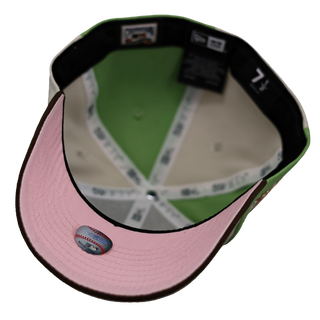 Seattle Mariners 30th Anniversary Green/Chrome Pinwheel 59Fifty Fitted Hat