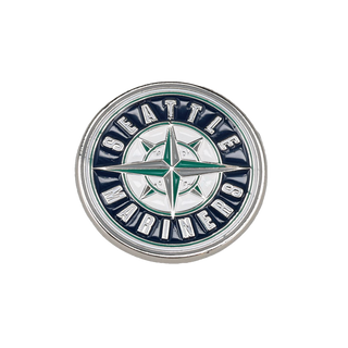 Seattle Mariners Compass Logo Pin