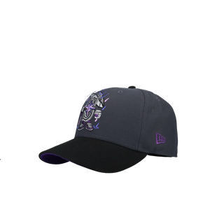 Seattle Mariners 25th Anniversary Graphite/Purple Cartoon 59Fifty Fitted Hat