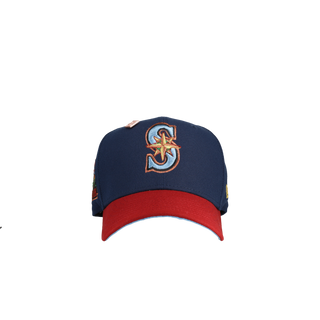 Seattle Mariners 30th Anniversary Navy/Red Copper Metallic 59Fifty Fitted Hat