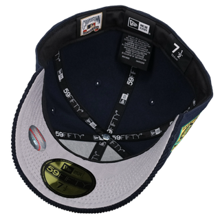 Seattle Mariners 40th Anniversary Two Tone Blue Corduroy 59Fifty Fitted Hat