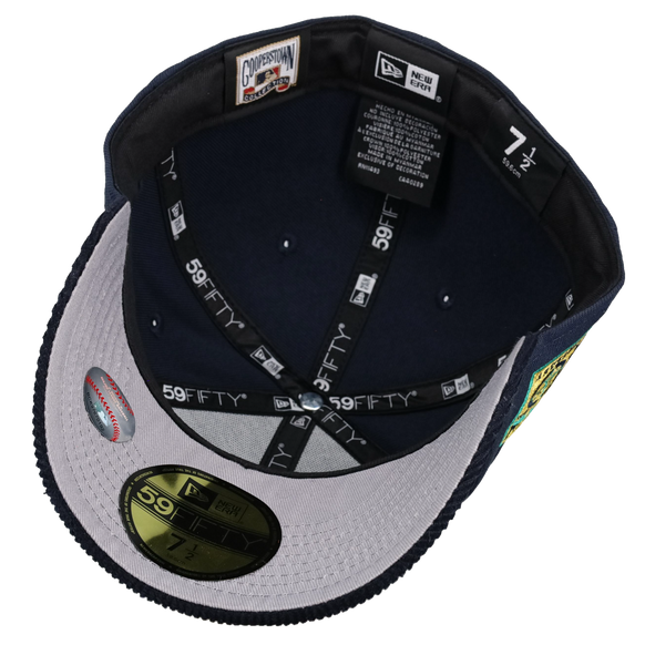 Seattle Mariners 40th Anniversary Two Tone Blue Corduroy 59Fifty Fitted Hat