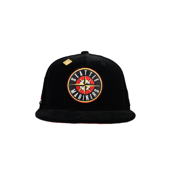 Seattle Mariners Velvet 40th Anniversary Patch 59Fifty Fitted Hat
