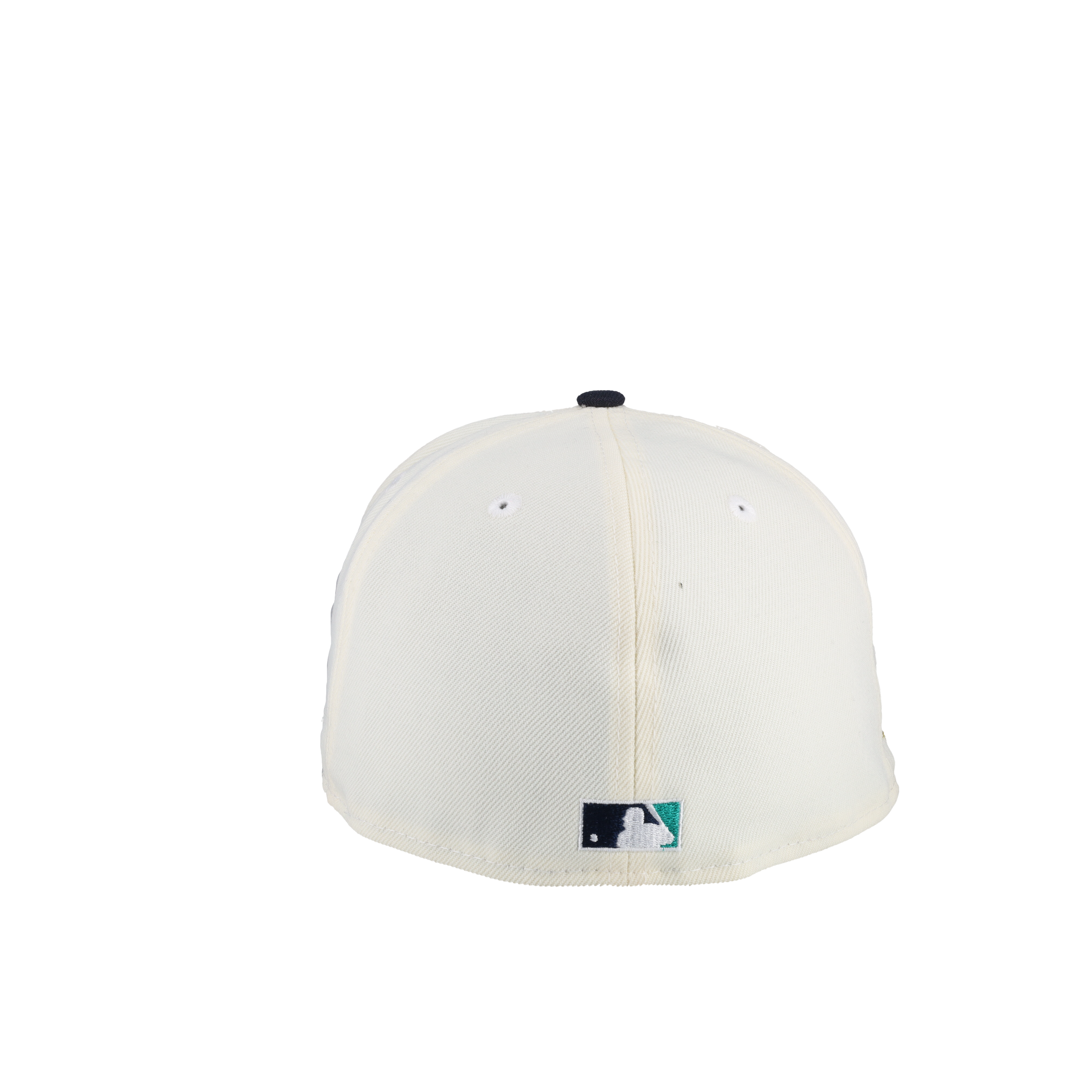 Seattle Mariners 30th Anniversary White/Navy Metallic 59Fifty Fitted Hat