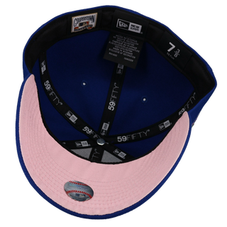 Florida Marlins 10th Anniversary Blue/Pink Metallic 59Fifty Fitted Hat