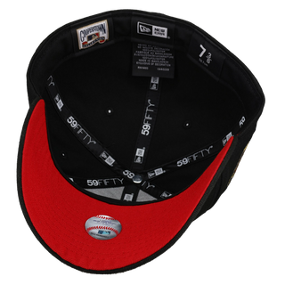 Florida Marlins 1997 World Series Black/Red Metallic 59Fifty Fitted Hat
