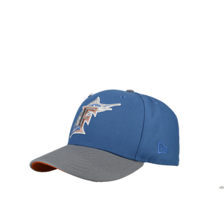 Florida Marlins 10th Anniversary Blue/Graphite 59Fifty Fitted Hat