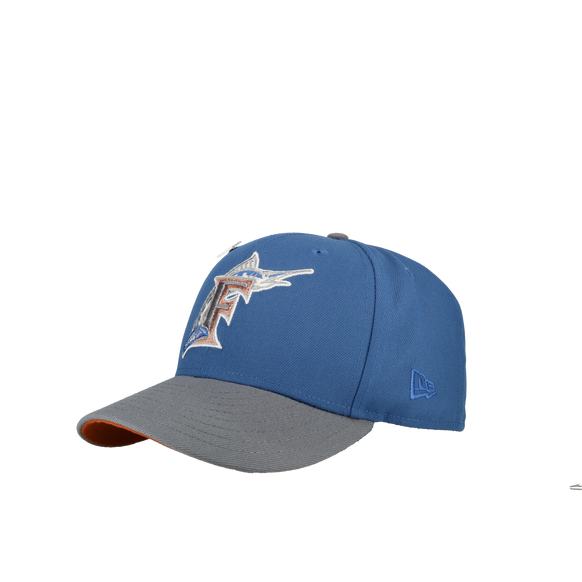 Florida Marlins 10th Anniversary Blue/Graphite 59Fifty Fitted Hat