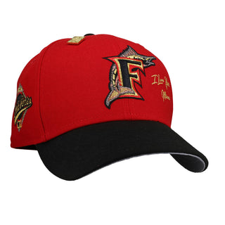 Florida Marlins 1997 World Series Red I Love Miami Metallic 59Fifty Fitted Hat