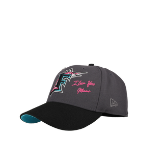 Florida Marlins 10th Anniversary "South Beach" Metallic 59Fifty Fitted Hat