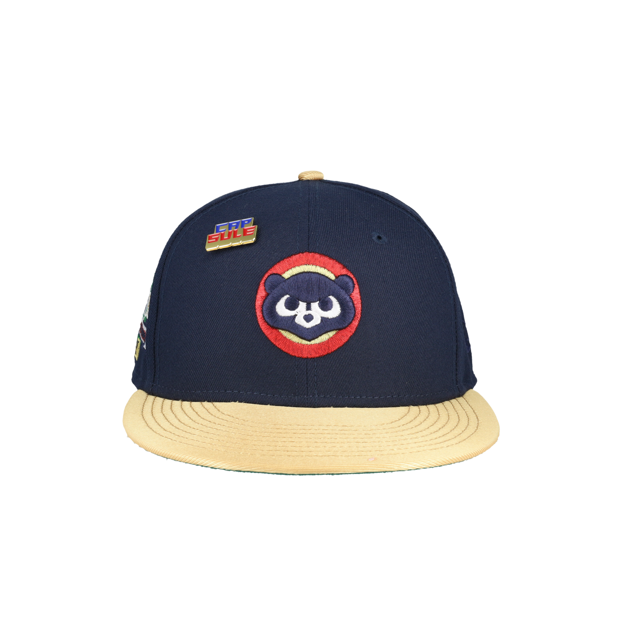 New Era Chicago Cubs All Star Game 1990 Black Gold Corduroy Edition 59Fifty  Fitted Hat