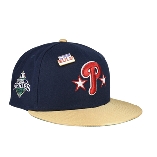 Philadelphia Phillies Metallic Collection 2008 World Series 59Fifty Fitted Hat