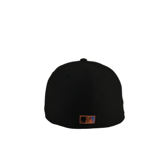 New York Mets 1986 World Series Black Copper Metallic 59Fifty Fitted Hat