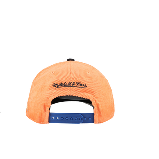New York Mets 40th Anniversary Corduroy Pinwheel Mitchell & Ness A Frame Snapback Hat