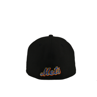 New York Mets 1986 World Series Black Celestial 59Fifty Fitted Hat