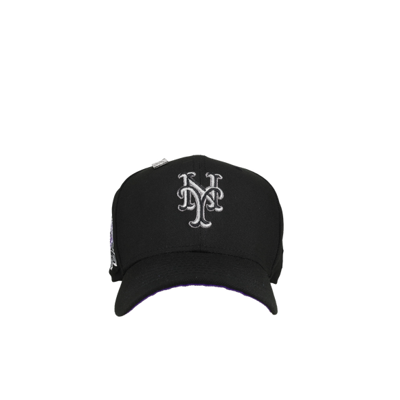 New York Mets 40th Anniversary Black/Purple 59Fifty Fitted Hat