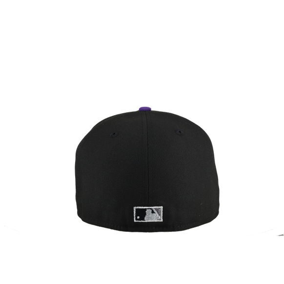 New York Mets 40th Anniversary Black/Purple 59Fifty Fitted Hat