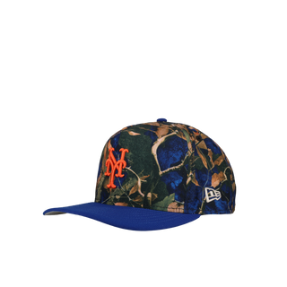 New York Mets Leaves Blue 30th Anniversary 9Fifty A Frame Snapback Hat