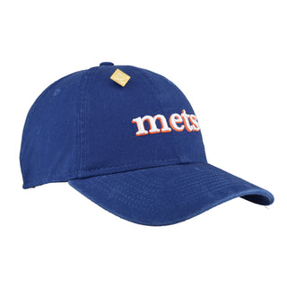 New York Mets New Era 9Twenty Adjustable Women's Hat (Blue Script)