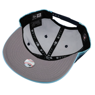 New York Mets Blue Waves 9Fifty A Frame Snapback Hat