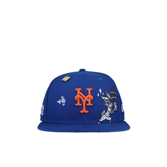 New York Mets x Looney Tunes 9Fifty Royal Snapback (Grey Brim)