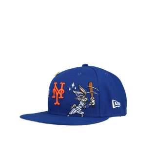 New York Mets x Looney Tunes 9Fifty Royal Snapback (Grey Brim)