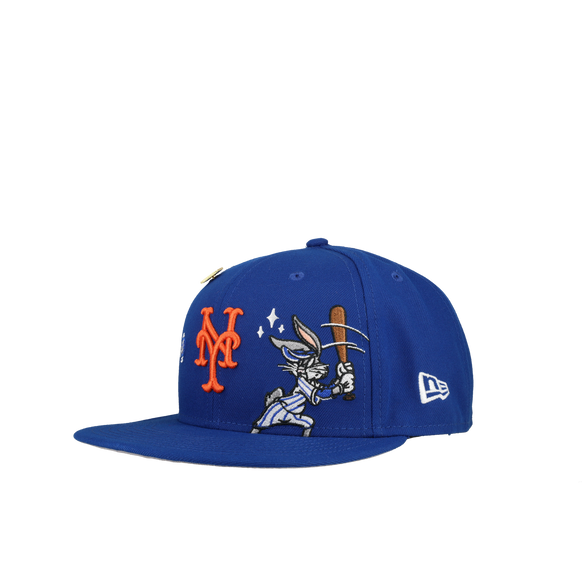 New York Mets x Looney Tunes 9Fifty Royal Snapback (Grey Brim)