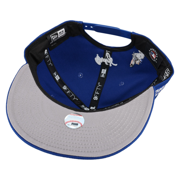 New York Mets x Looney Tunes 9Fifty Royal Snapback (Grey Brim)