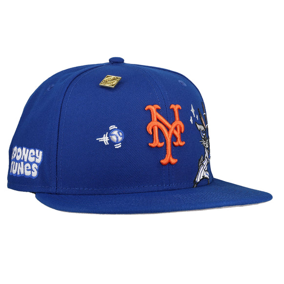 New York Mets x Looney Tunes 9Fifty Royal Snapback (Grey Brim)