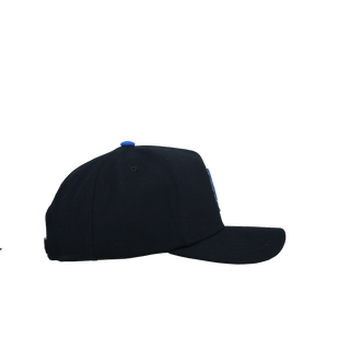 New York Mets 40th Anniversary Black/Blue Mitchell & Ness A Frame Snapback Hat
