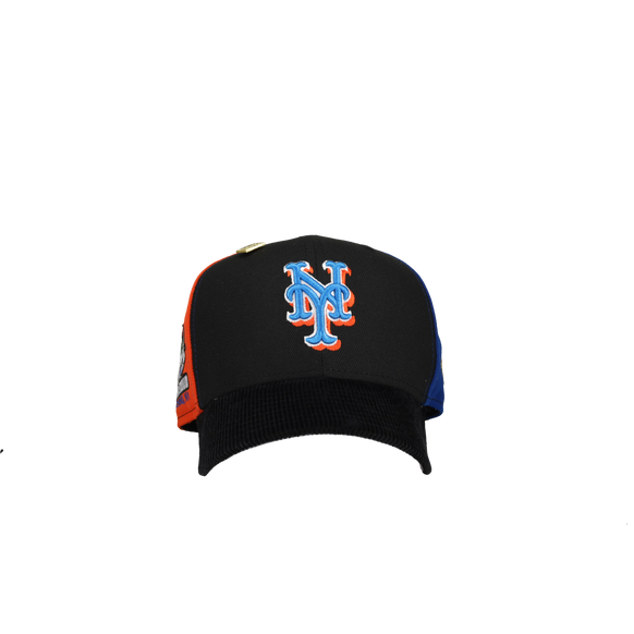 New York Mets Shea Stadium Split Panel Corduroy 59Fifty Fitted Hat