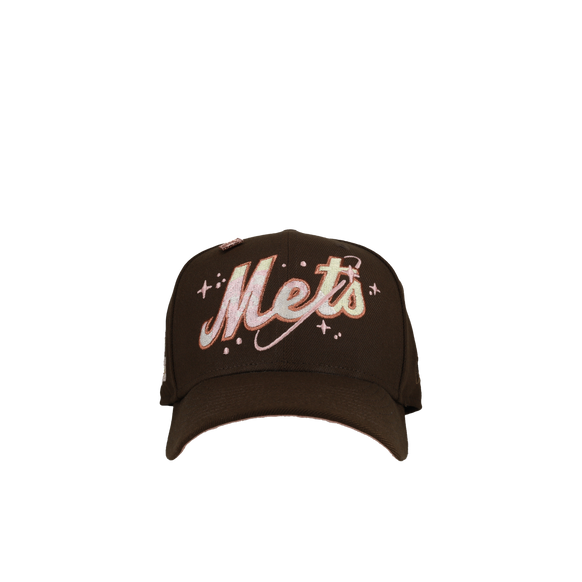 New York Mets 1986 World Series Walnut Celestial 59Fifty Fitted Hat