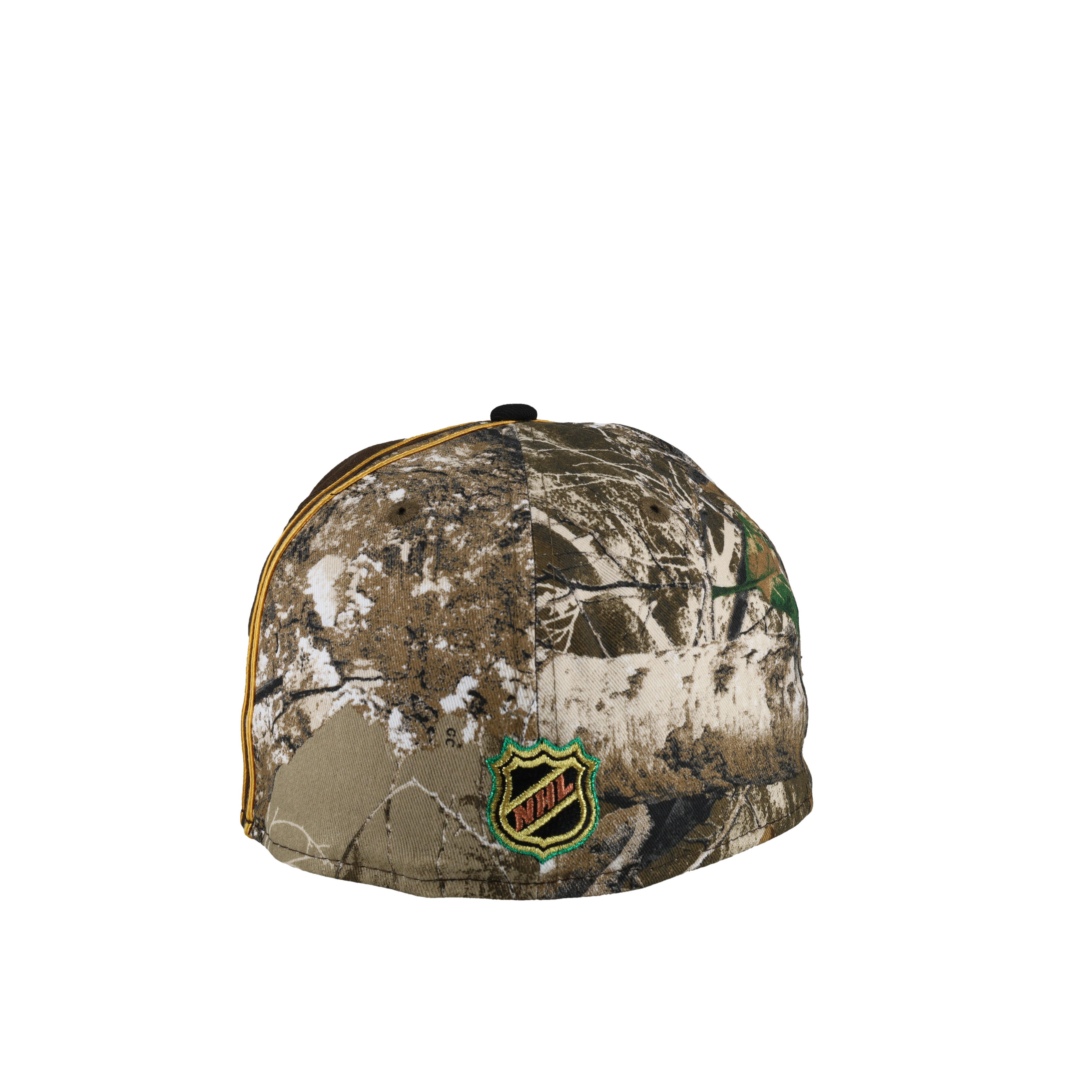 Anaheim Mighty Ducks Inaugural Season Walnut Realtree 59Fifty Fitted Hat