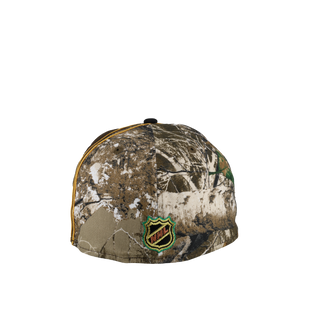 Anaheim Mighty Ducks Inaugural Season Walnut Realtree 59Fifty Fitted Hat