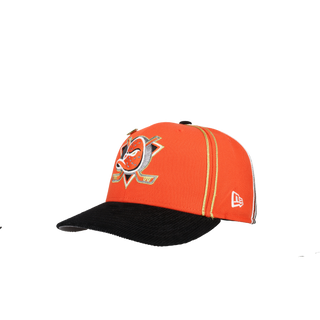 Anaheim Mighty Ducks 1993 Mighty Decade Black/Orange Corduroy Brim 59Fifty Fitted Hat