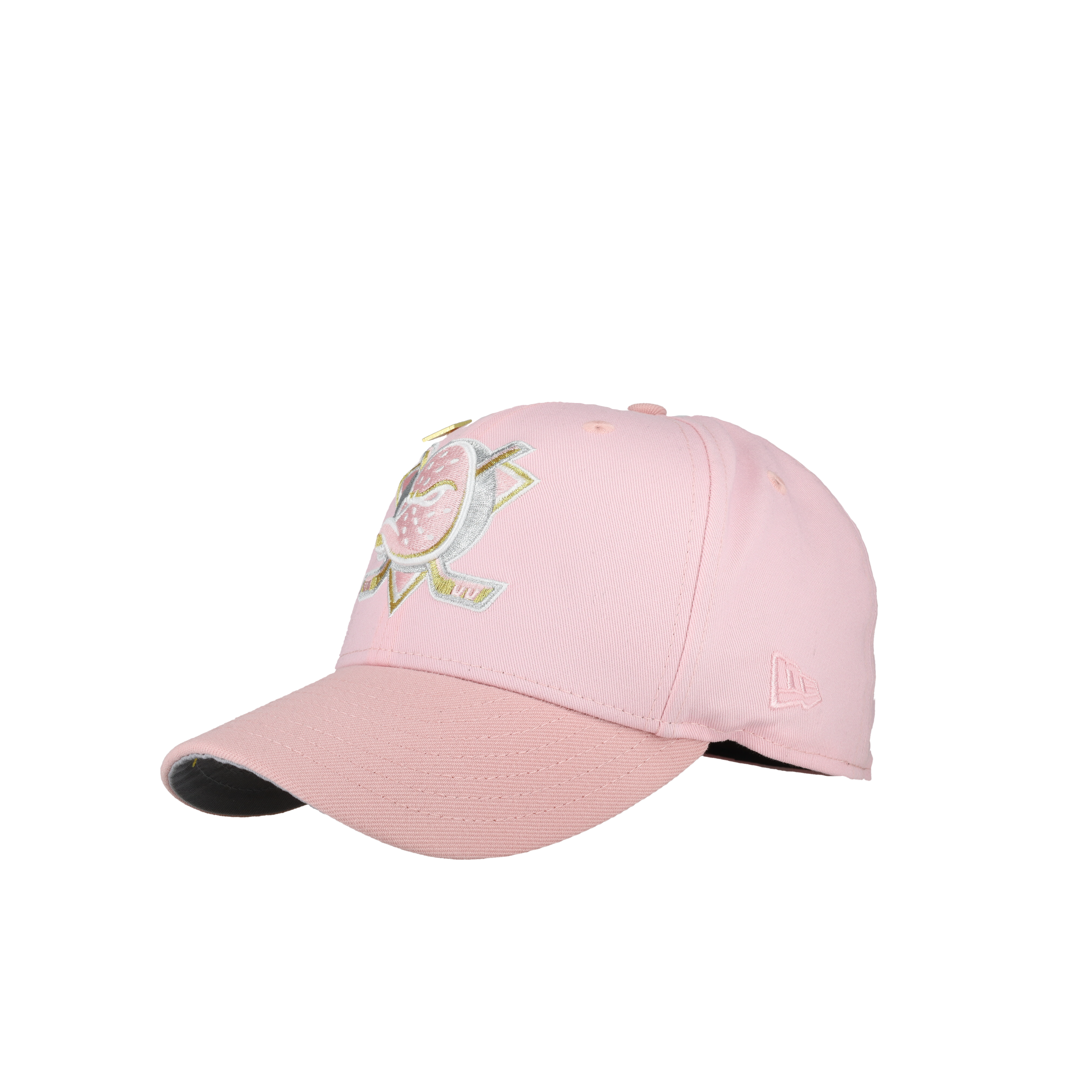 Anaheim Mighty Ducks Pink Silver Metallic 59Fifty Fitted Hat